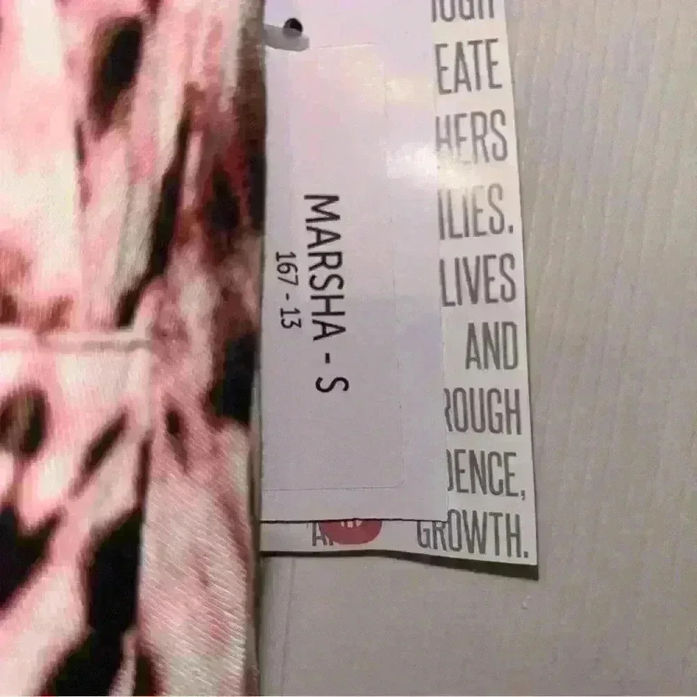 LuLaRoe Marsha skirt, size‎ small, red, black, tie-dye - Picture 3 of 4